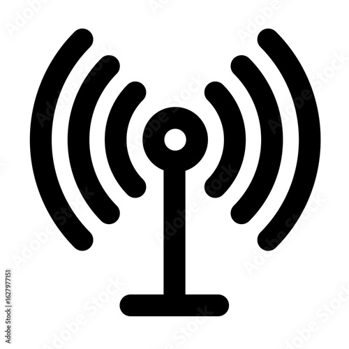 antenna icon for illustration