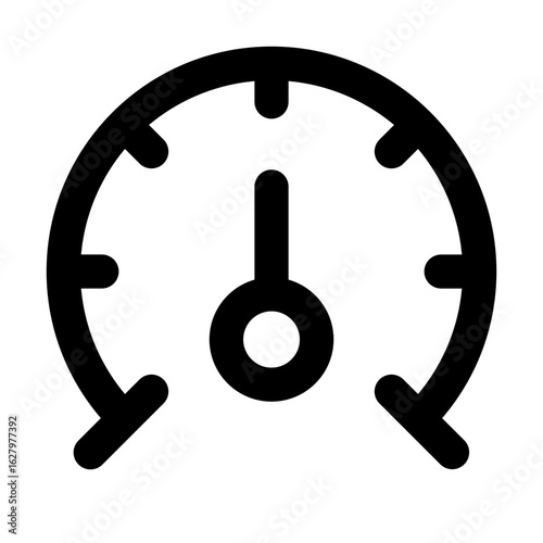 speed test icon for illustration