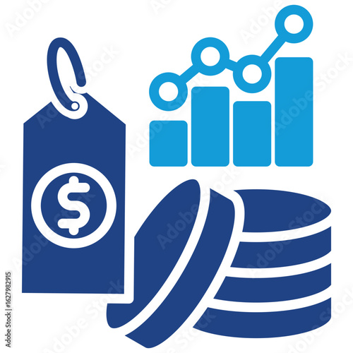 Inflation glyph color icon