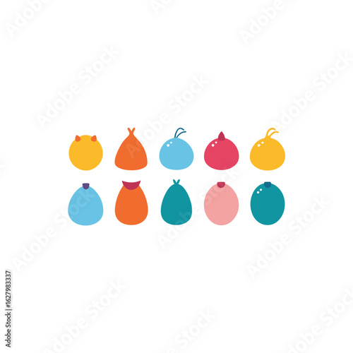 different bubble bag set  