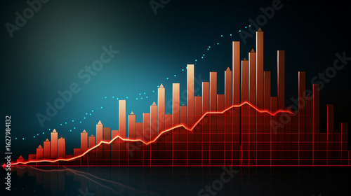 The Increase In Earnings Of The Month, Copy Space