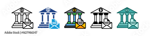 Letter Of Credit multiple icon
