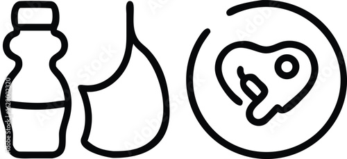 Silhouette of a pregnant belly and ultrasound scan on a white background pregnancy baby