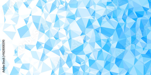 abstract background consisting of triangles, polygon gradient background illustration.