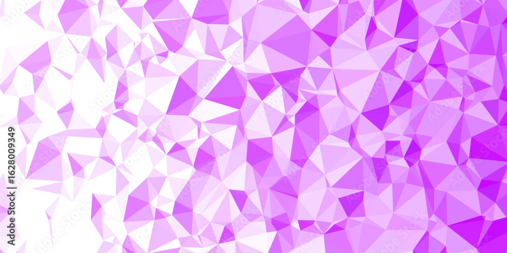 Fototapeta premium abstract background consisting of triangles, polygon gradient background illustration.