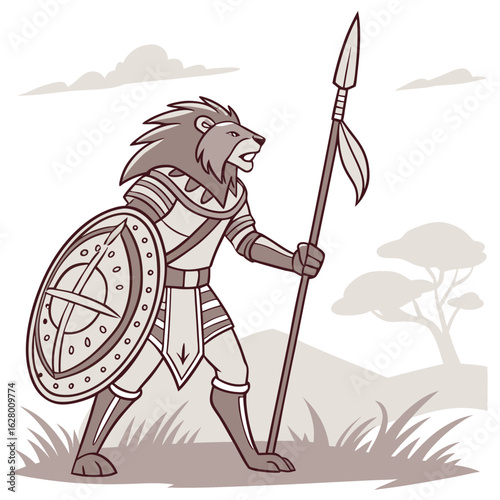 knight with sword