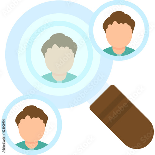 Candidate Icon Vector Element