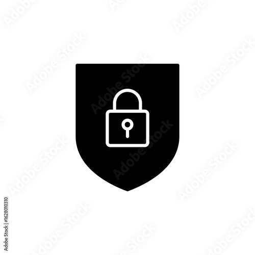 Security Lock Icon for Digital Protection