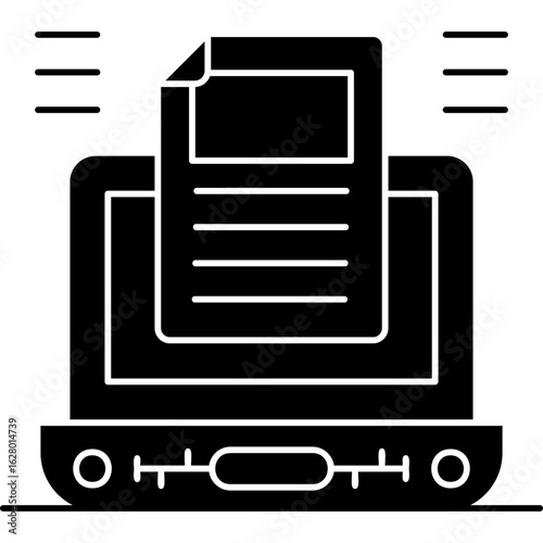 Laptop Icon Vector Element