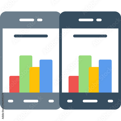 Stats Icon Vector Element
