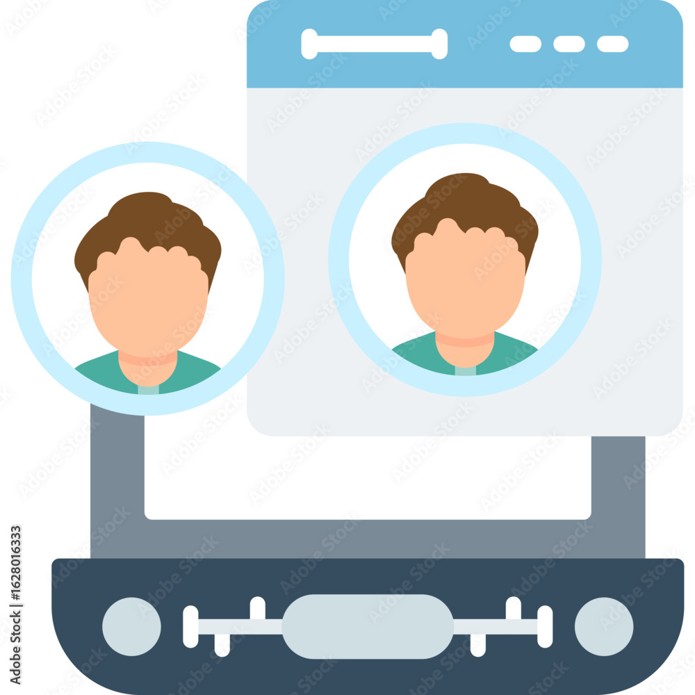 Fototapeta premium Meeting Icon Vector Element