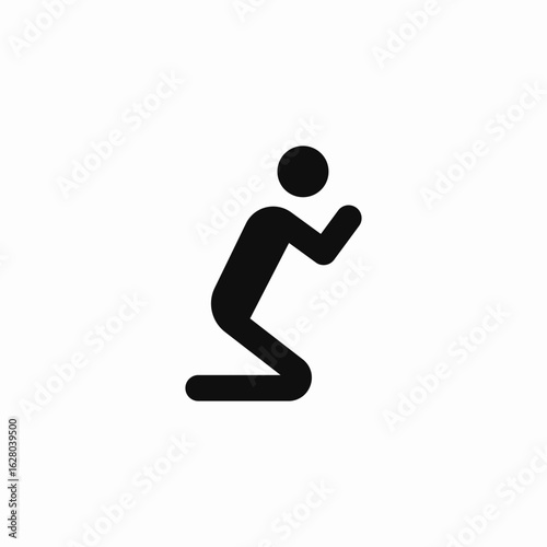 prayer corner icon sign vector
