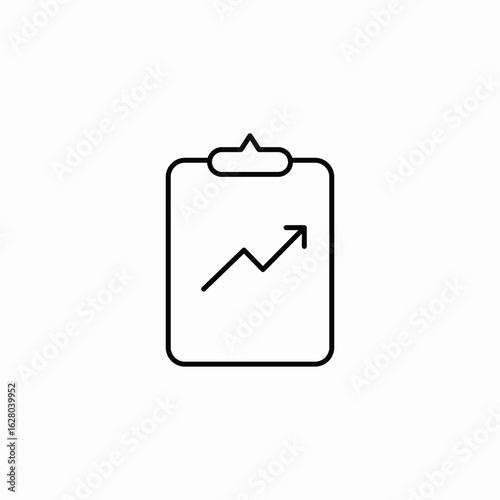 statistic information icon sign vector