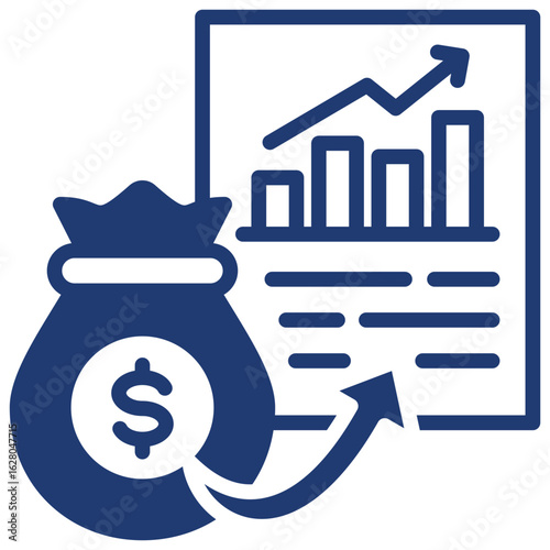 Capital Gain Icon