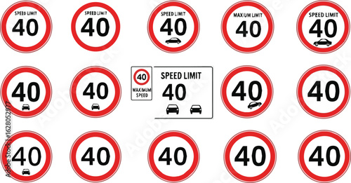 Isolated a kinds of deferent icon, symbol, set, sign, vector, web, business, button, illustration, icons, arrow, internet, red, buttons,  vector art with white background.