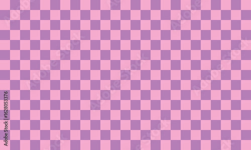 Purple checkered background. Vector illustration
