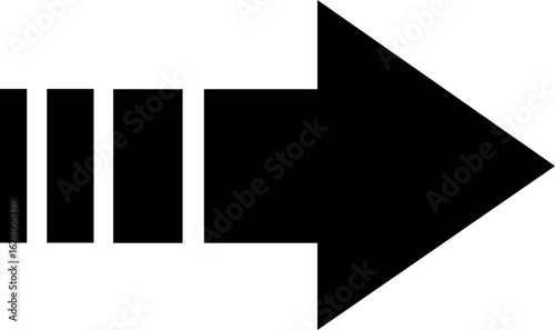 Black arow icon vector silhouette design isolated on white background transparent icon on a transparent background .Curve Arrow right side direction in black color on a plain white background