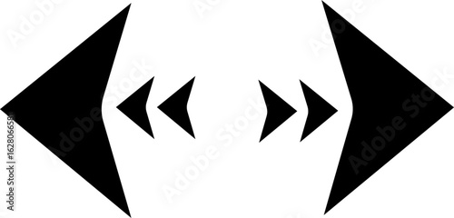 Black arow icon vector silhouette design isolated on white background transparent icon on a transparent background .Curve Arrow right side direction in black color on a plain white background