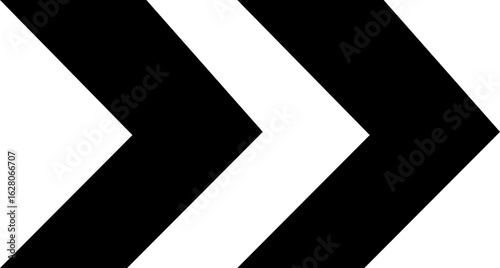 Black arow icon vector silhouette design isolated on white background transparent icon on a transparent background .Curve Arrow right side direction in black color on a plain white background
