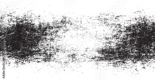 Dirty or dust film grain speck grit grunge overlay on white background grain noise Speckle grain dot white paper noise texture with distress effect vector illustration pattern background.