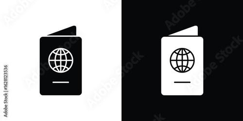 Visa icon Pixel perfect vector graphics. Symbol, logo illustration.