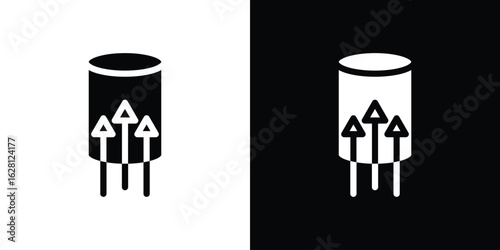 Suction icon Pixel perfect vector graphics. Symbol, logo illustration.