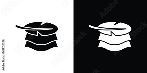 Soft fabric icon Pixel perfect vector graphics. Symbol, logo illustration.