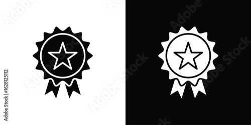 Rosette icon Pixel perfect vector graphics. Symbol, logo illustration.