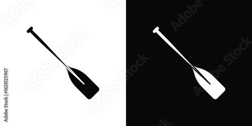 Paddle icon Pixel perfect vector graphics. Symbol, logo illustration.