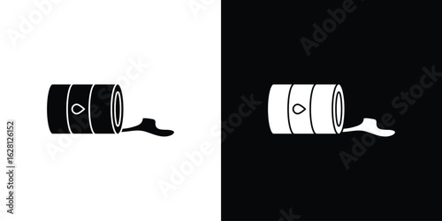 Oil spill icon Pixel perfect vector graphics. Symbol, logo illustration.