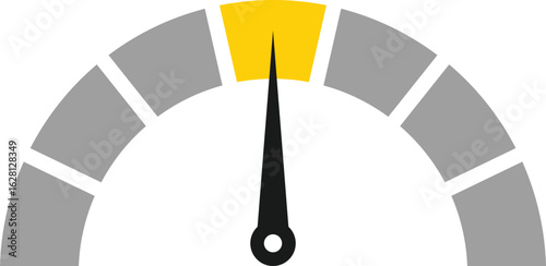 tachometer icons. Performance concept. Gauge of tachometer. Speed indicator sign. Measuring gauge indicator. Internet car speed
