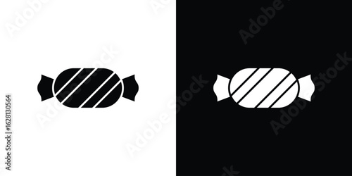 Candy icon Pixel perfect vector graphics. Symbol, logo illustration.