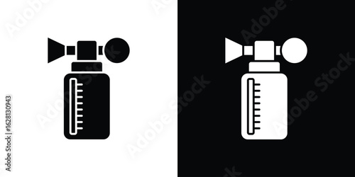 Breast pump icon Pixel perfect vector graphics. Symbol, logo illustration.
