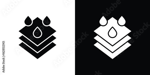 Absorption icon Pixel perfect vector graphics. Symbol, logo illustration.