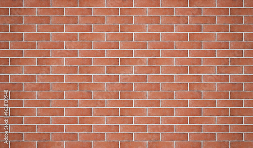 Fototapeta Naklejka Na Ścianę i Meble -  high resolution brick wall made of old red brick