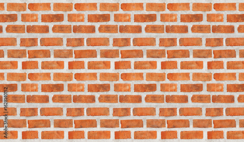 Fototapeta Naklejka Na Ścianę i Meble -  high resolution brick wall made of old red brick