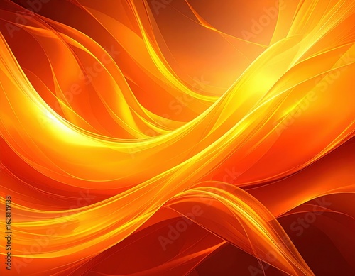 Abstract Firey Background Design