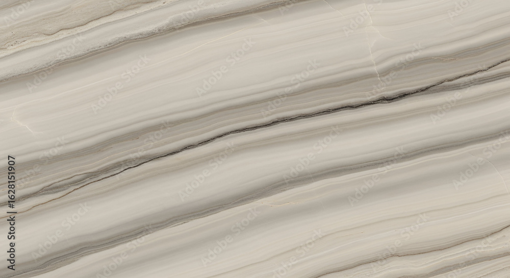 Fototapeta premium Close-Up of Light Marble with Organic Brown and Grey Veining