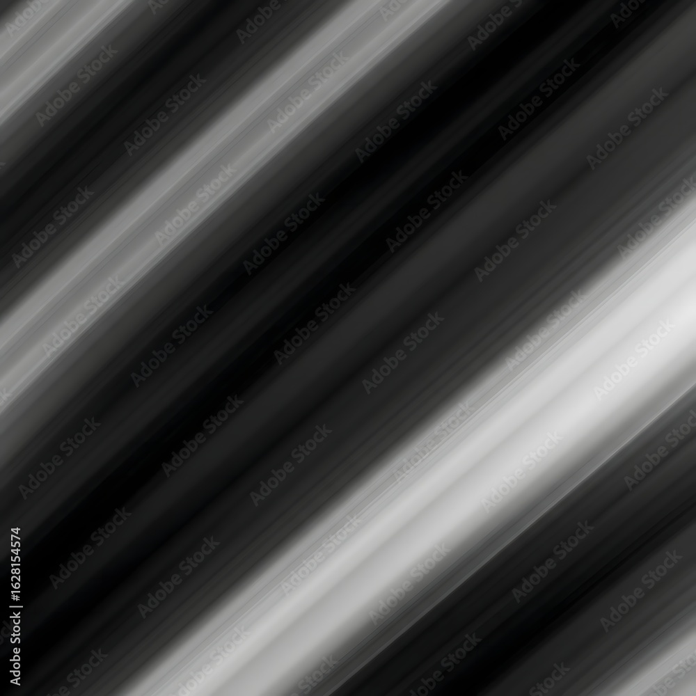 Obraz premium Abstract Diagonal Black and White Streaks