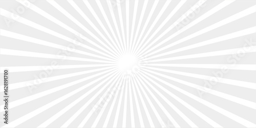 abstract gray white sun rays, retro styled comics book texture background, halftone illustration, pop art concept