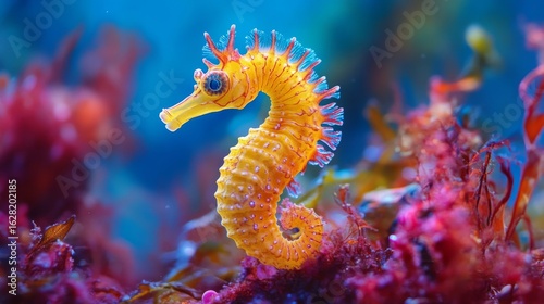 Seahorses are monogamous animals, meaning they only reproduce with one partner.