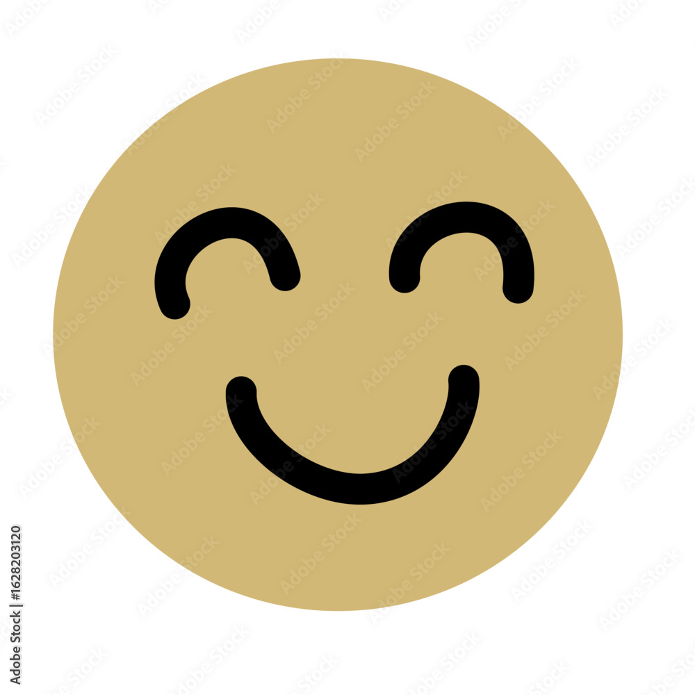 vector illustration of a symbol of the emotion smiley icon happy vector illustration of a symbol of the emotion smiley icon happy
