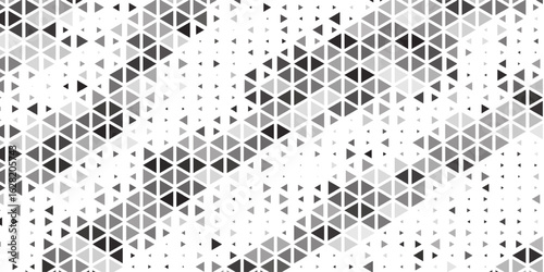 Triangular Halftone Texture Retro wave Vector Geometric Technology Abstract Background. Half Tone Triangles Retro Colored Pattern. Minimal 80s Style Dynamic Tech Structure Wallpaper