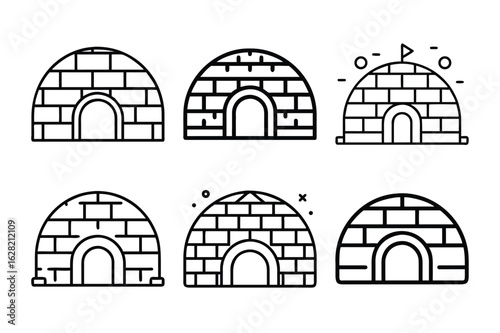 vector illustration of a church window