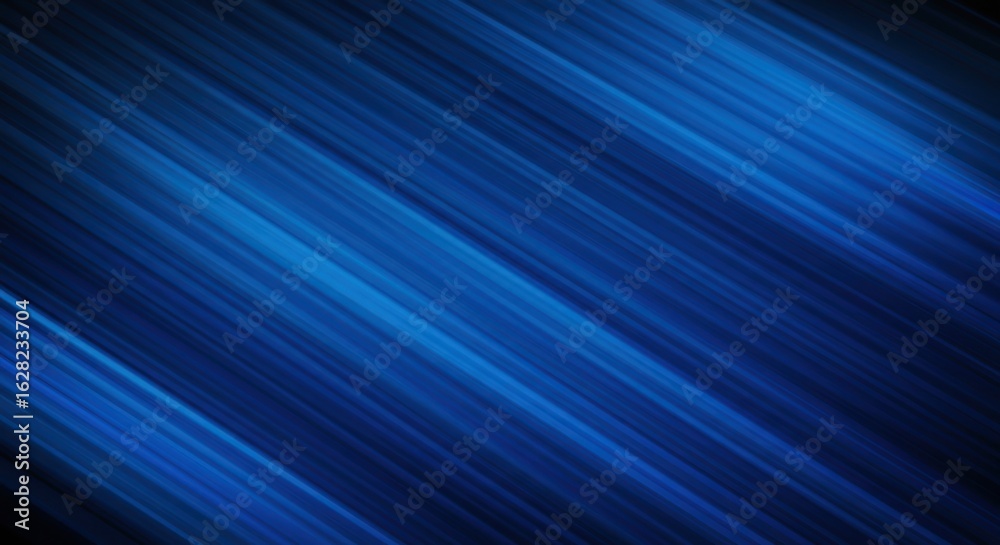 Fototapeta premium Blue Light Streaks Abstract Background with Dynamic Motion
