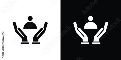 Retention icon design. vector graphics in flat.