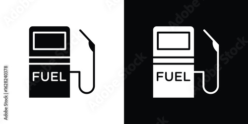 Fuel icon design. vector graphics in flat.