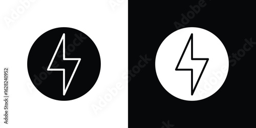 Electricity icon design. vector graphics in flat.