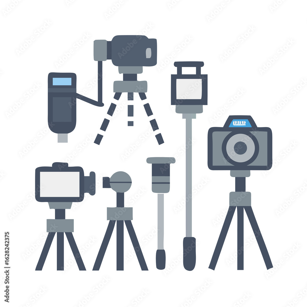 Obraz premium camera and tripod