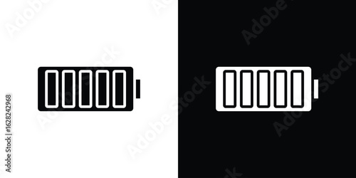 Battery icon design. vector graphics in flat.
